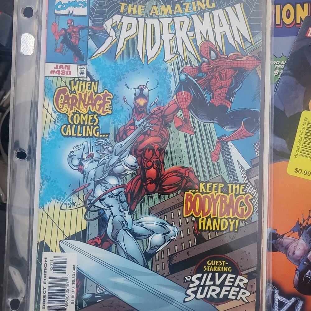 Spiderman Comic 1st Apperance Venom